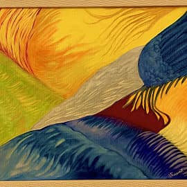 Рисую пространство лучами