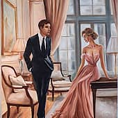 Наедине, художник Светлана