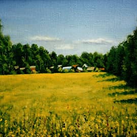 Среди полей. Дачи 2  Among the fields. Dachas 2