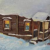 Моя деревня (3), художник Дарья