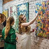 Картина Дуб и мудрость Абстракция маслом Екатерина Лебедева художник (3), художник Екатерина Лебедева