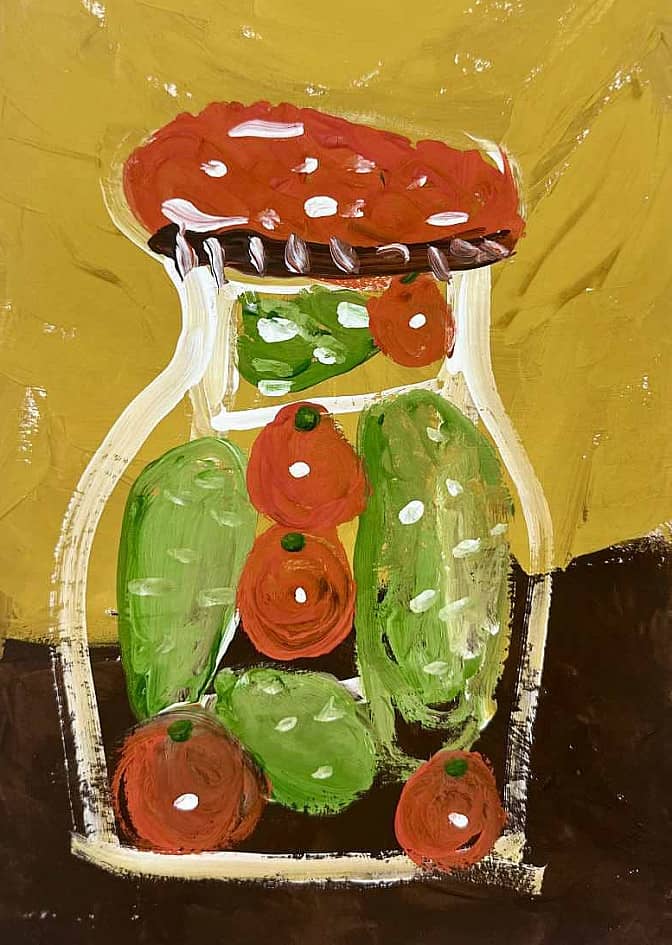 Соленья в банке