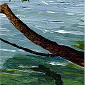 Ива над Волгой (2), художник Расияна