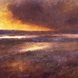 Картина "Туча, несущая бурю"