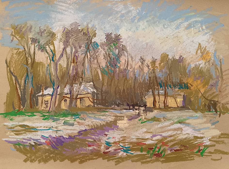 первый снег