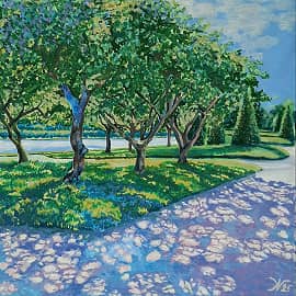 Июнь во французском парке