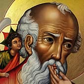 Св. апостол евангелист Иоанн Богослов в молчании (1), художник Павел Корзухин