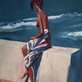 Девушка и море