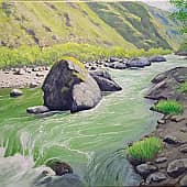 Весна в горах