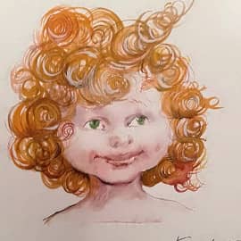 К сказке современного автора про куклу - марионетку