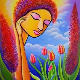 "В мечтах о весне".