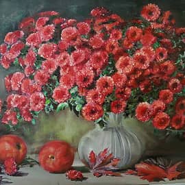 Хризантемы