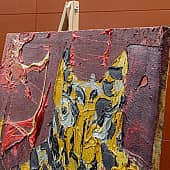 Картина Храбрость, мужество и отвага Анимализм в живописи Екатерина Лебедева художник (4), художник Екатерина Лебедева