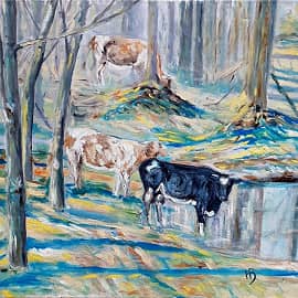 Первый весенний выпас