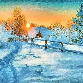 Тропинка на закат.2