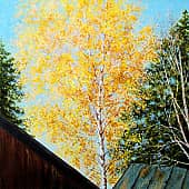 Осень над крышами  Autumn over the Rooftops