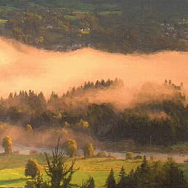 Туман в долине