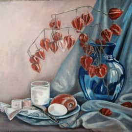 Натюрморт с физалисом