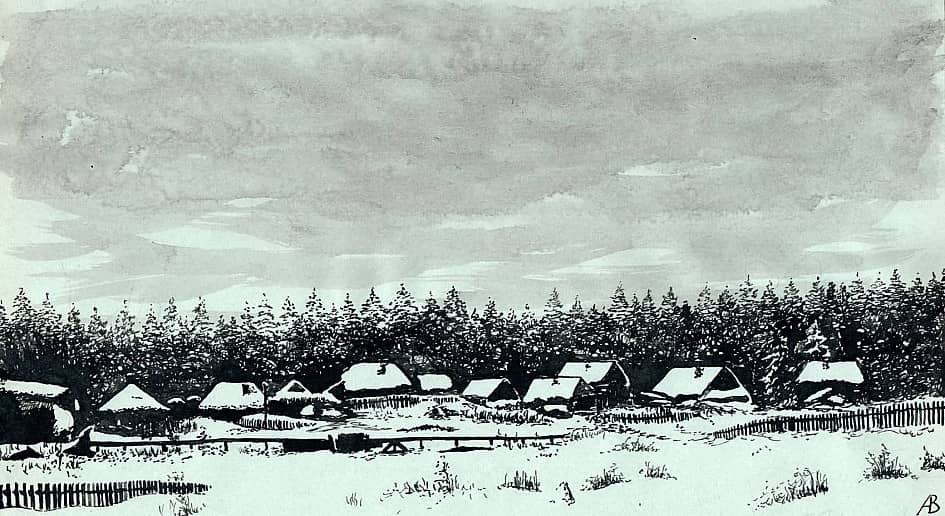 Среди зимы 23  Among the Winter 23