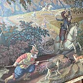 Охота на лис (1), художник Владимир Нойманн