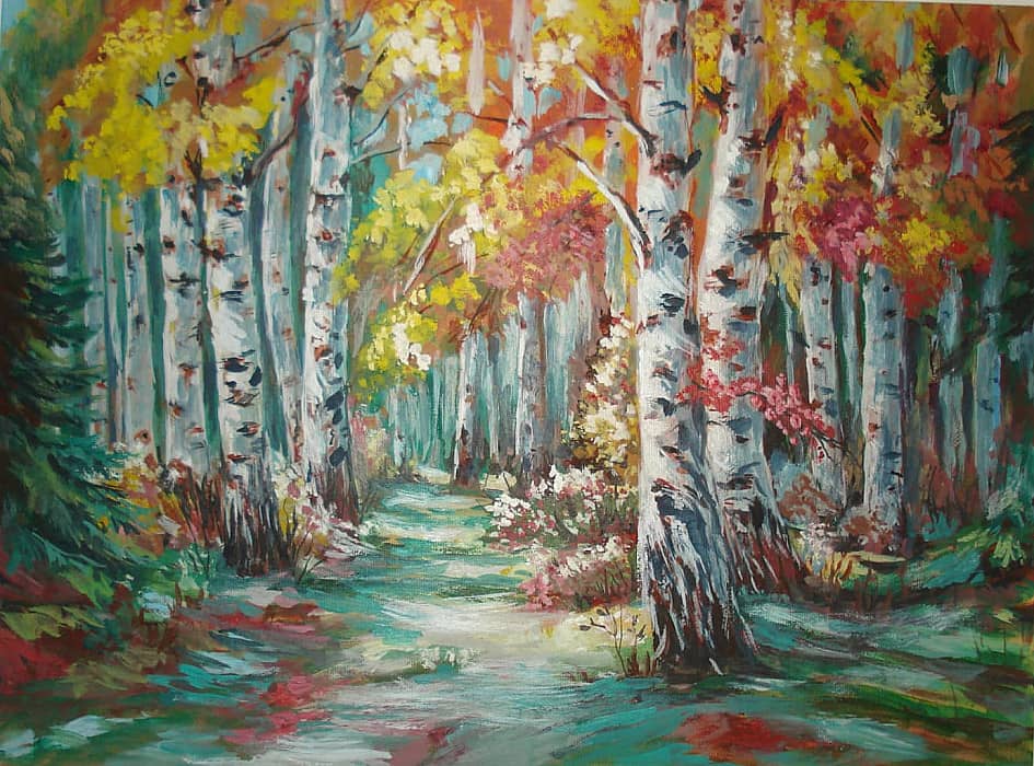 Тропинка лесная.