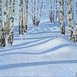 Солнце на снегу