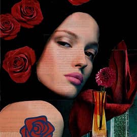 Тату. Коллаж.