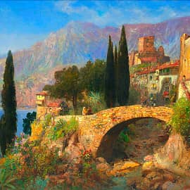 беседа на мосту