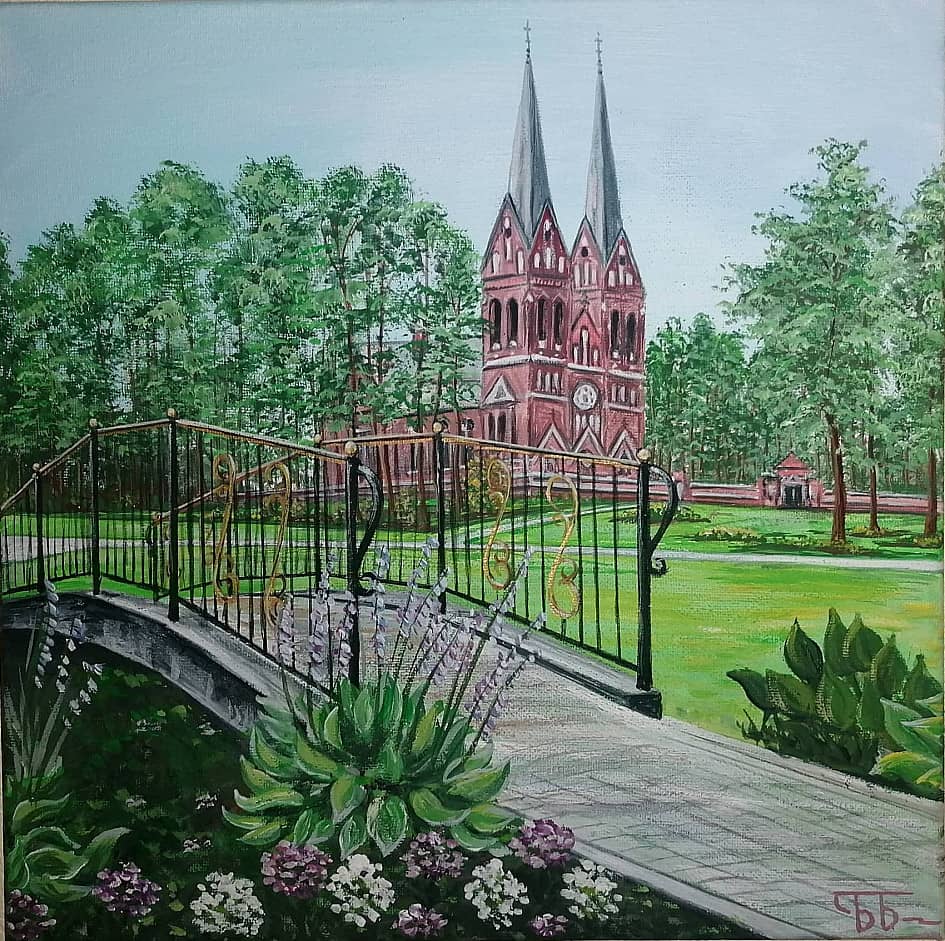 Католическая церковь Сердца Иисуса. Латвия