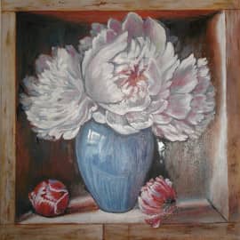 Букет пион.