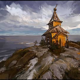 Над вечным покоем