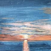 Поздний закат