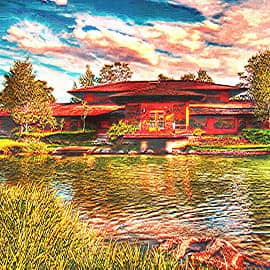 домик у озера