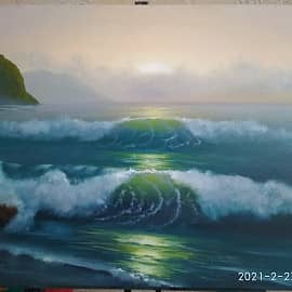 Осеннее море