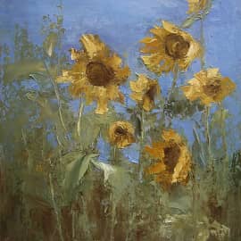 Подсолнухи