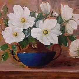 Цветы в амфоре