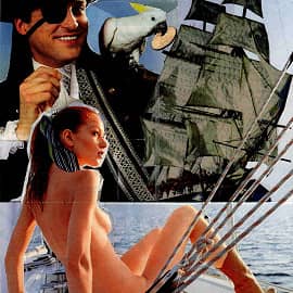 Мечтательница #3. Мечты ни о чем. Коллаж