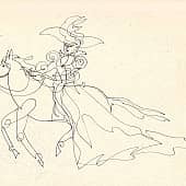 В движении (Из серии "Одной линией")