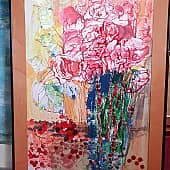 Ружы и парэчка (1), художник Елена Наумова