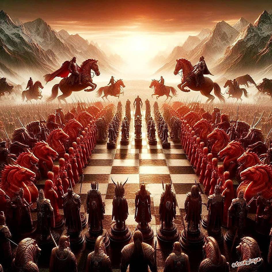 иллюстрация к стиху " Что наша жизнь-игра" автор Anna-imya