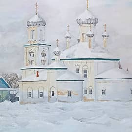 Храм Рождества Богородицы. г. Каргополь.