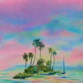 Картина "Остров Чунга-Чанга"