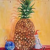 Праздничный ананас