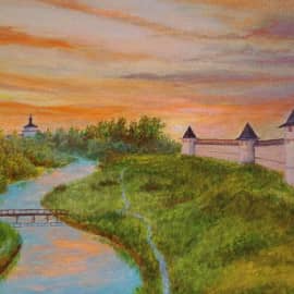 Вечер в Суздале