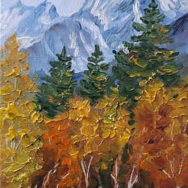 Горы осенью