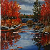 Яркая осень