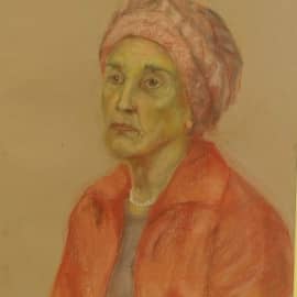 Портрет натурщицы