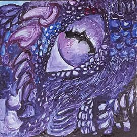 Фиолетовый глаз Дракона. Серия: Глаз Дракона.