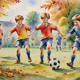 Картина "Футбол"