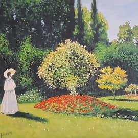 По мотивам К. Моне